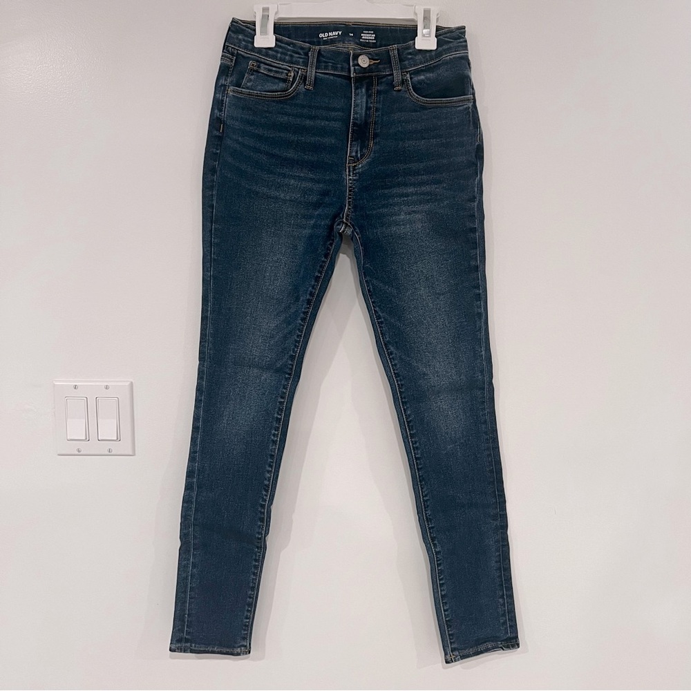 Old Navy Sz 14 Girls High Rise Rockstar Jeggings